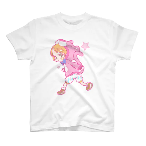 おけしまさん（ぴんく） スタンダードTシャツ