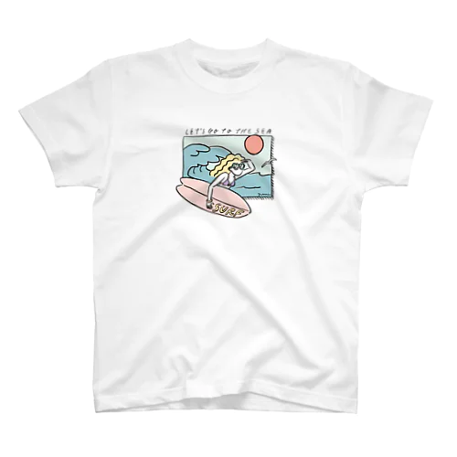 海へ行こう（グラサン編） スタンダードTシャツ