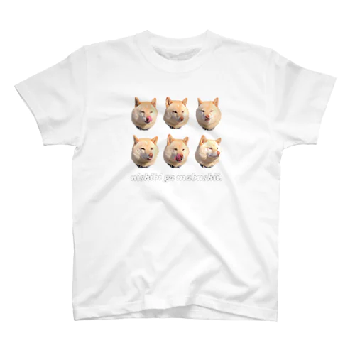 6連たけゆき(柴犬) 西陽 Regular Fit T-Shirt