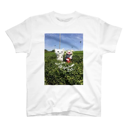 NYACHA & BOOCHA in 狭山茶畑 スタンダードTシャツ