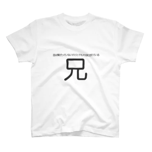 設定の細かい家族ごっこ【兄】 スタンダードTシャツ