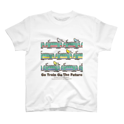 インコ電車でGo! スタンダードTシャツ