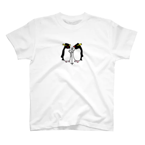 漫才ペンギン(イワトビ) スタンダードTシャツ