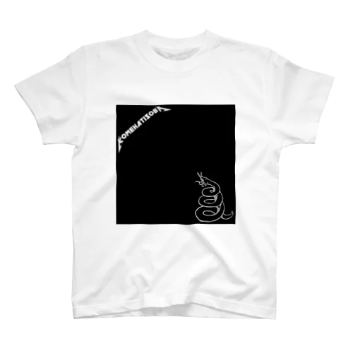 【米八そば】HEAVY METAL SOBA【白】 Regular Fit T-Shirt