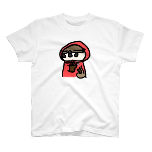 スズメずきん　お花 Regular Fit T-Shirt