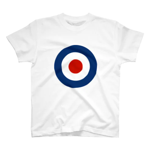 TARGET MARK ターゲットマーク who イギリス海軍 モッズ ロンドン who ク ラウンデル Roundel 円 スタンダードTシャツ