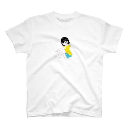 長座体前屈 Regular Fit T-Shirt