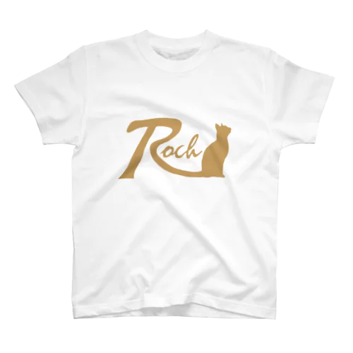 Rock cat Gold スタンダードTシャツ