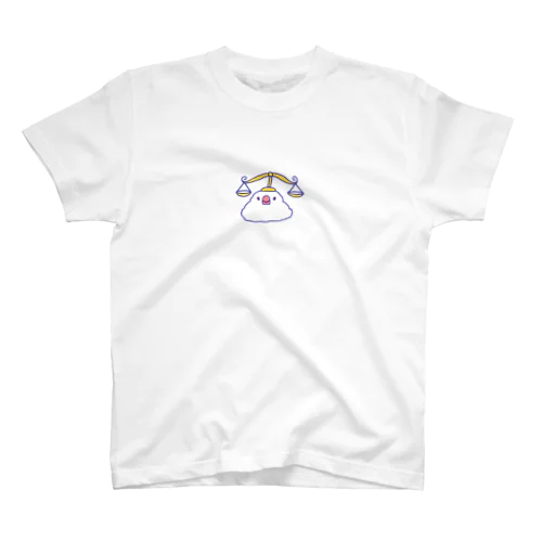 てんびん座文鳥 スタンダードTシャツ