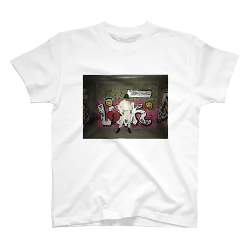 ピザ哲学 A Clockwork Friend -Colorful- Regular Fit T-Shirt