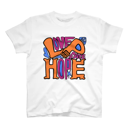 (Love+Peace)×Hope スタンダードTシャツ