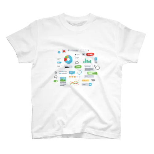 UI/UX (Light) スタンダードTシャツ