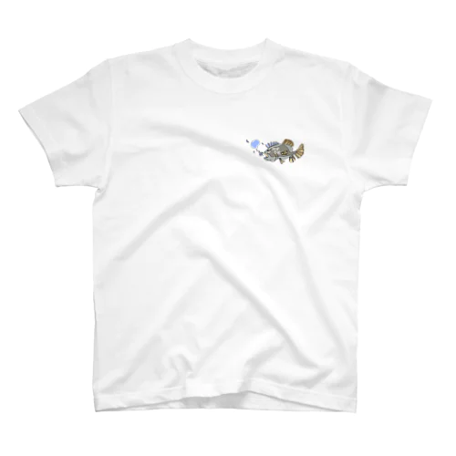 fish「rurihata」 Regular Fit T-Shirt