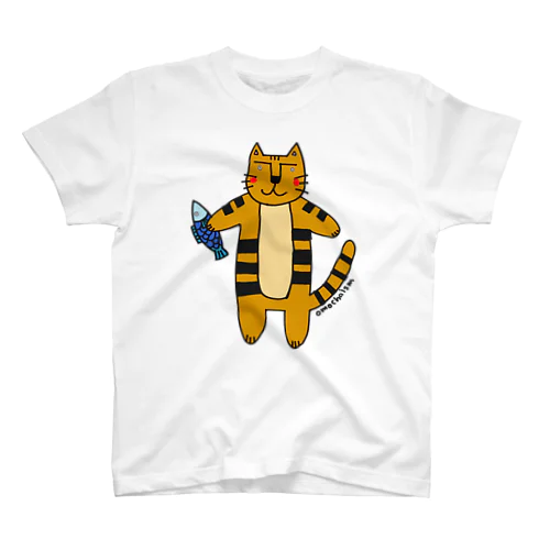 どうぶつさんシリーズ　ネコさん Regular Fit T-Shirt
