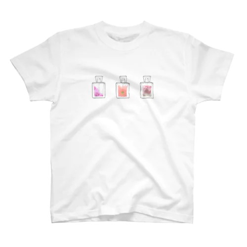 花の香水瓶 Regular Fit T-Shirt