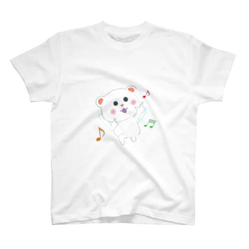 シロクマ天使「ダンス」 Regular Fit T-Shirt