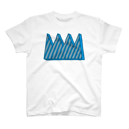 山山ブルー Regular Fit T-Shirt