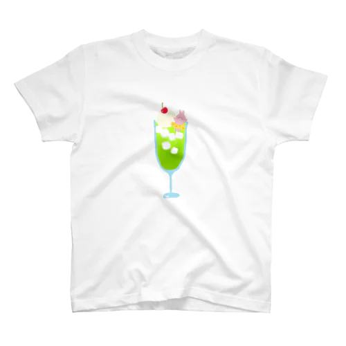 クリームソーダうさぎさん スタンダードTシャツ