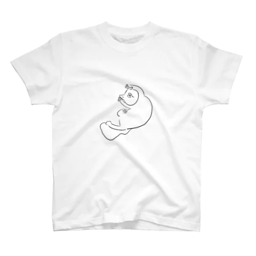 おおきいおひるねななふくTシャツ(線だけ) Regular Fit T-Shirt