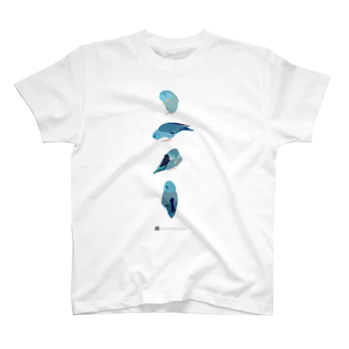 4マメルリハ（ブルー♂） 티셔츠