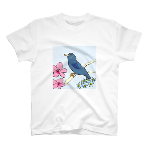 鳥 티셔츠