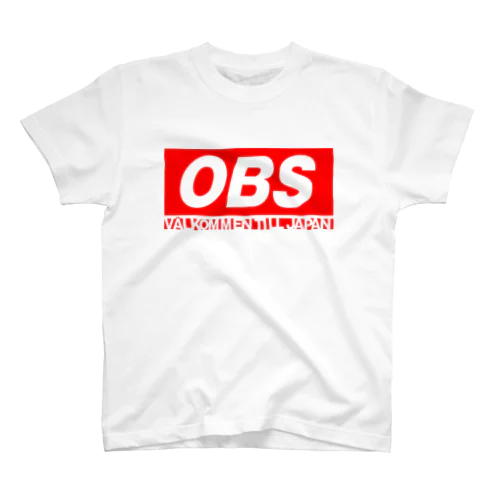 OBS（赤） スタンダードTシャツ