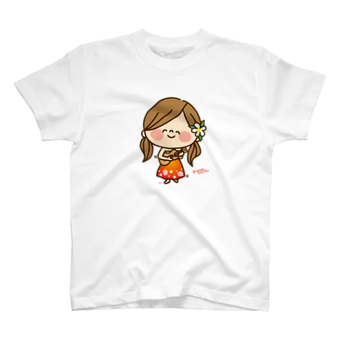 かわいい主婦の1日フラガール3 スタンダードTシャツ