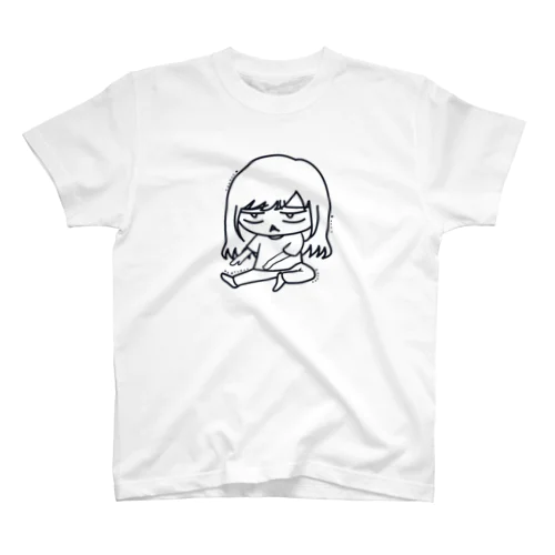 体が硬い、をる★ちゃん スタンダードTシャツ