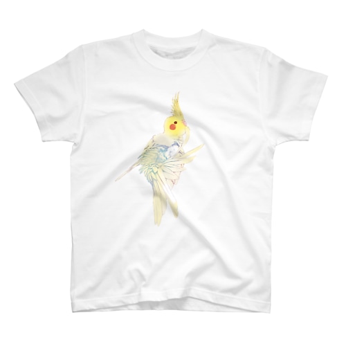 尾羽のお手入れオカメインコ Regular Fit T-Shirt