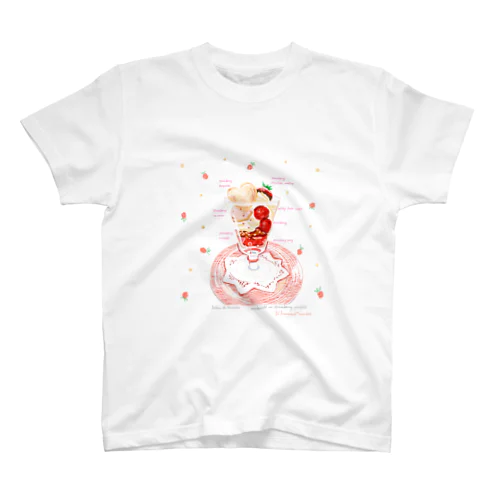 strawberry parfait スタンダードTシャツ