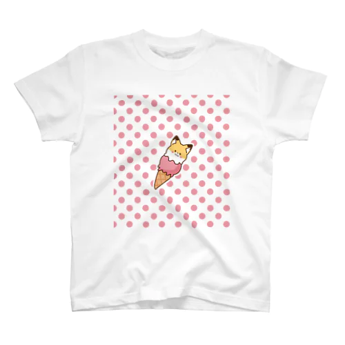 きつね ♡ アイス ver スタンダードTシャツ