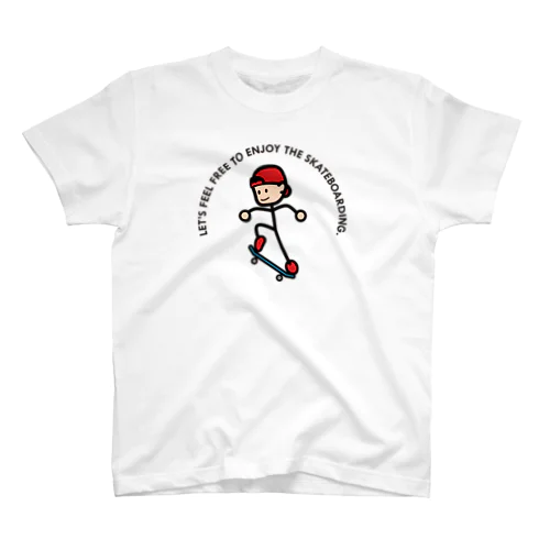 String skater "Ollie" スタンダードTシャツ