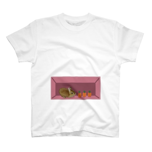 おなかに暮らすうさ Ⅲ Regular Fit T-Shirt