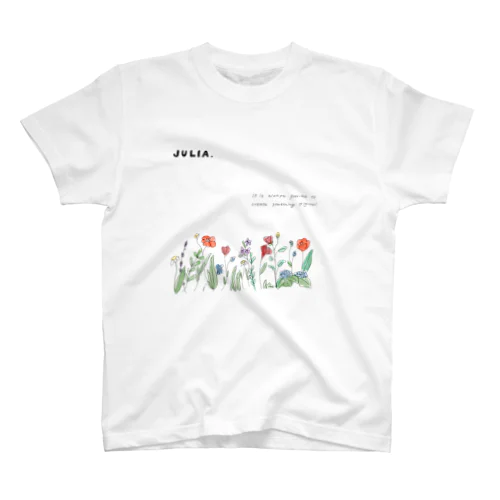 flower Regular Fit T-Shirt