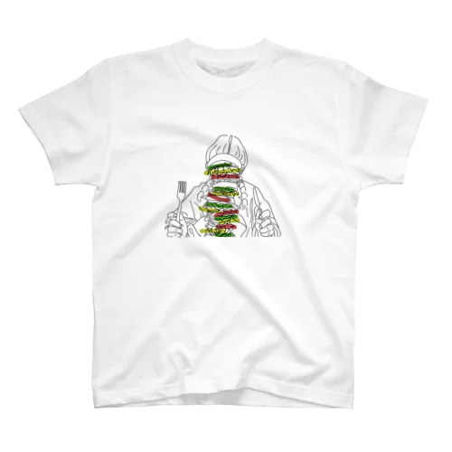 TOWER of HAMBURGER Regular Fit T-Shirt