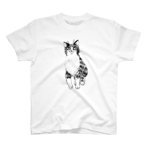 しまみけねこのおこげ Regular Fit T-Shirt