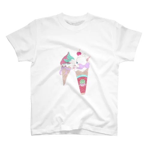 Melting ice cream  Regular Fit T-Shirt