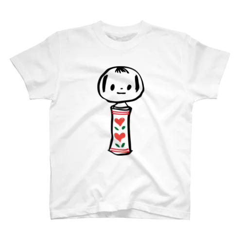 めんこいこけし/一本 スタンダードTシャツ