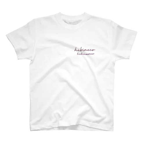 hibineco／hibinecocco パープル スタンダードTシャツ