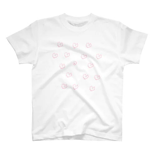 うさぎいっぱい スタンダードTシャツ