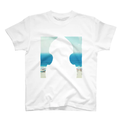 海&コントラバス Regular Fit T-Shirt