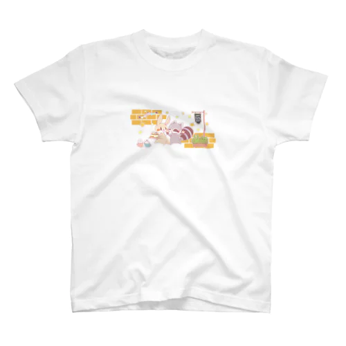 あらうさカフェへようこそ Regular Fit T-Shirt