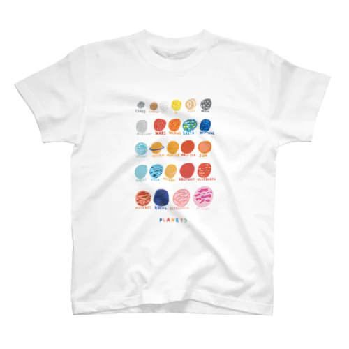 長男の絵（PLANETS） Regular Fit T-Shirt