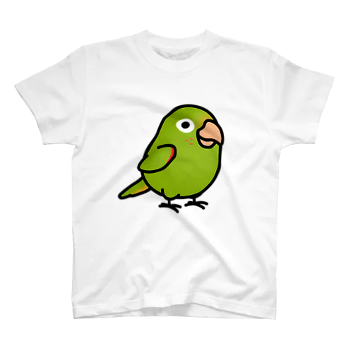 Chubby Bird メジロメキシコインコ Regular Fit T-Shirt