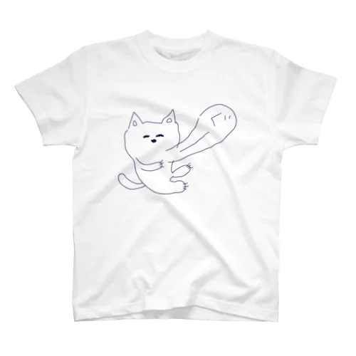 爪の伸びたねこ Regular Fit T-Shirt