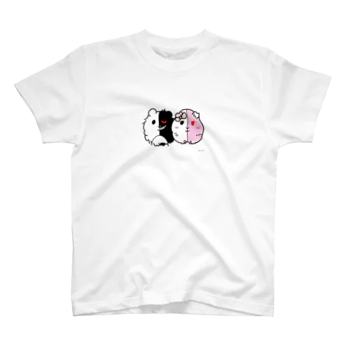 モルモット  天使と悪魔2 Regular Fit T-Shirt