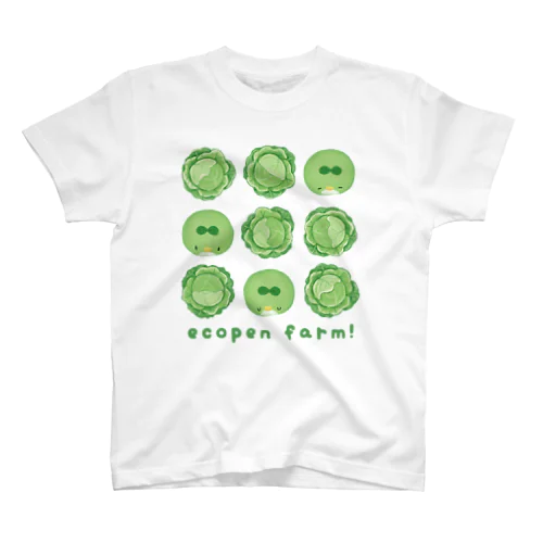 ecopen farm!(キャベツ) スタンダードTシャツ