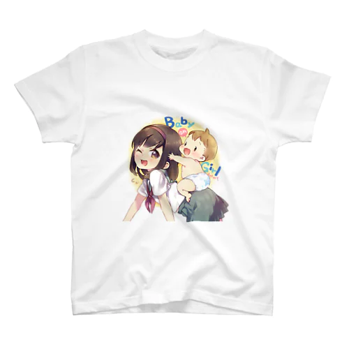 Baby on Girl! おとこのこ Regular Fit T-Shirt