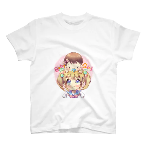 Baby on Girl! おんなのこ Regular Fit T-Shirt