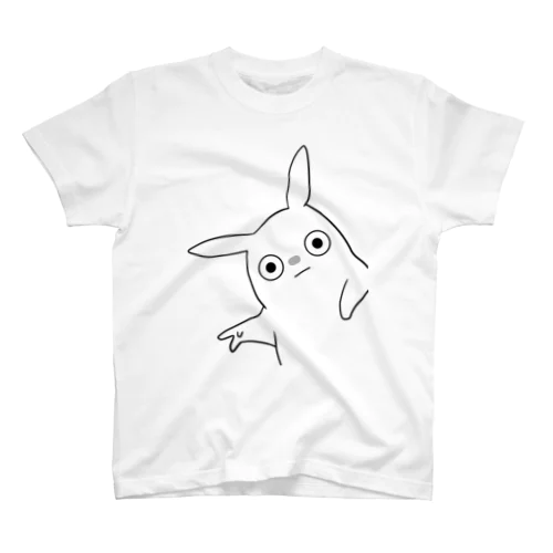 うさぎのような何か。mukku (B) Regular Fit T-Shirt